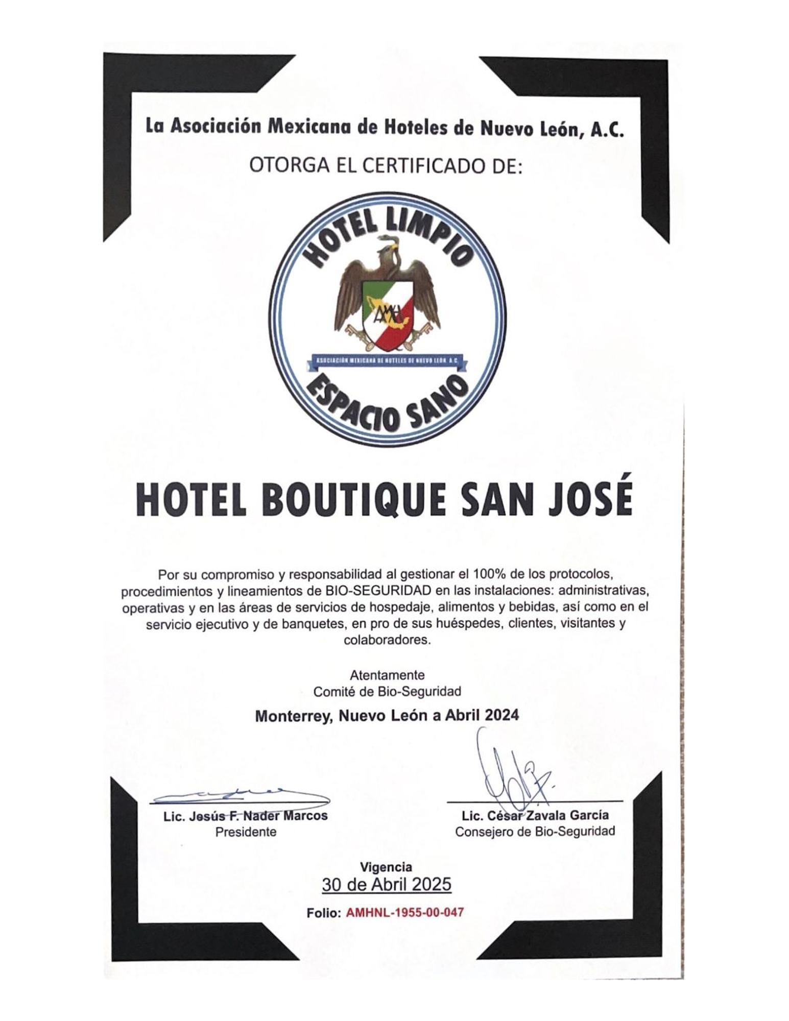 San Jose Suites Boutique ลินาเรส ภายนอก รูปภาพ